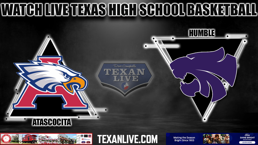 Atascocita vs Humble - 7:00pm- 1/3/2024 - Boys Basketball - Live from Atascocita High School