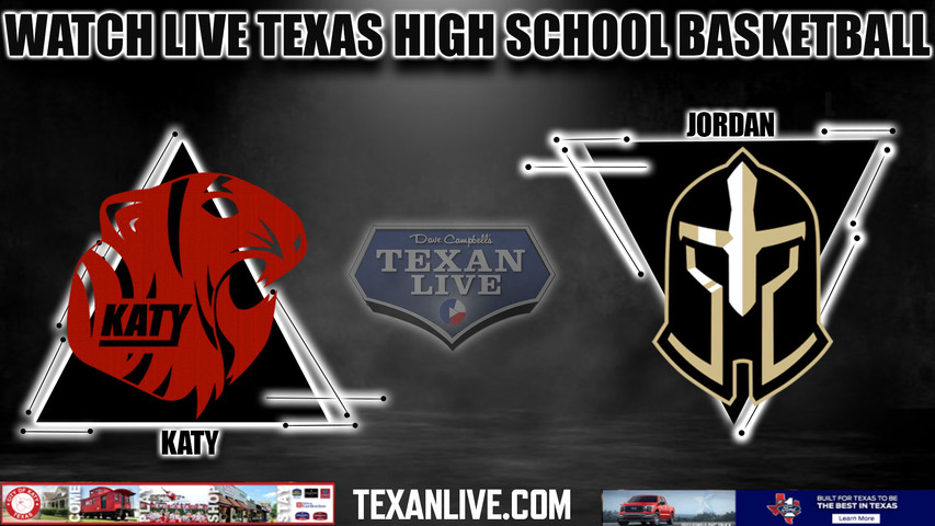 Katy vs Jordan - 7:00pm- 1/19/2024 - Boys Basketball - Live from Jordan High School