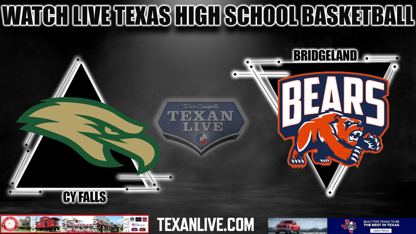 Cy Falls vs Bridgeland - 7pm- 1/23/2024 - Boys Basketball - Live from Bridgeland High School