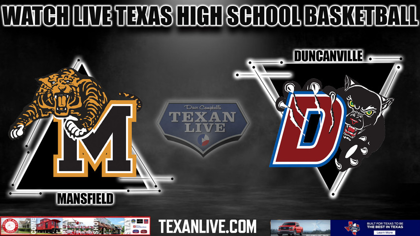 Mansfield vs Duncanville - 7:30pm- 2/2/2024 - Boys Basketball - Live from Duncanville High School