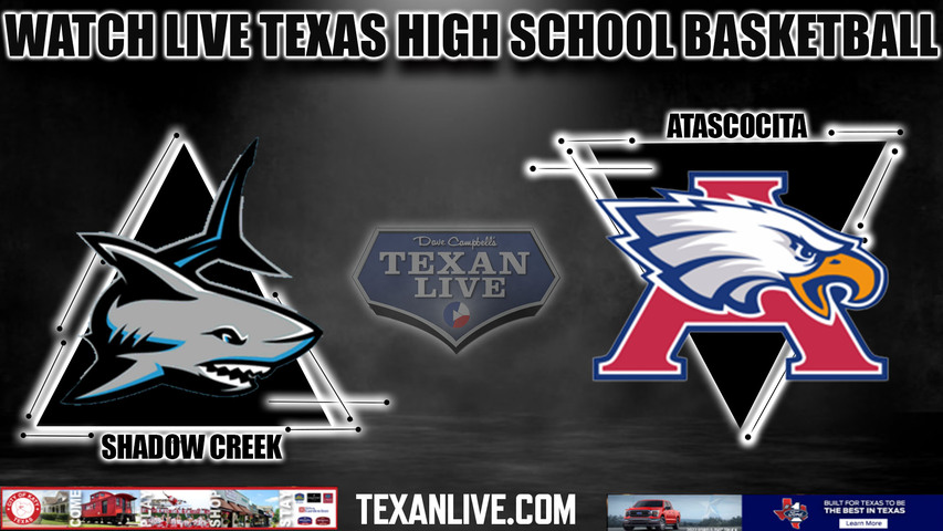 Shadow Creek vs Atascocita - 6pm- 2/15/2024 - Girls Basketball - Live from La Porte High School - Area Round Playoffs