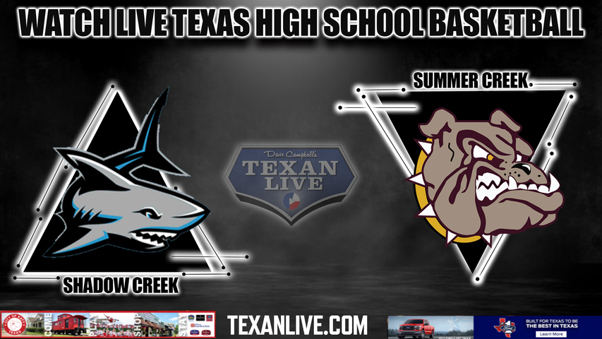 Shadow Creek vs Summer Creek - 6:30pm- 2/20/2024 - Girls Basketball - Live from La Porte High School - Regional Quarter Finals