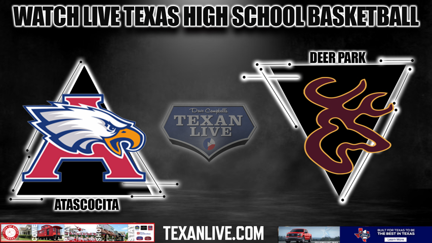 Atascocita vs Deer Park - 7pm- 2/19/2024 - Boys Basketball - Live from North Shore High School - Bi District Playoffs
