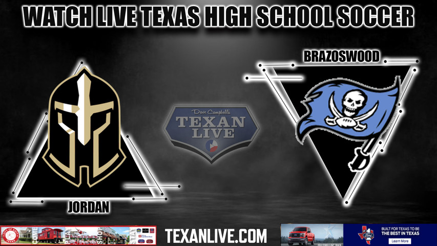 Jordan vs Brazoswood - 6A Region 3 - 2:30PM - 4/5/2024 - Girls Soccer - Live from Abshier Stadium - Regional Semi-Final