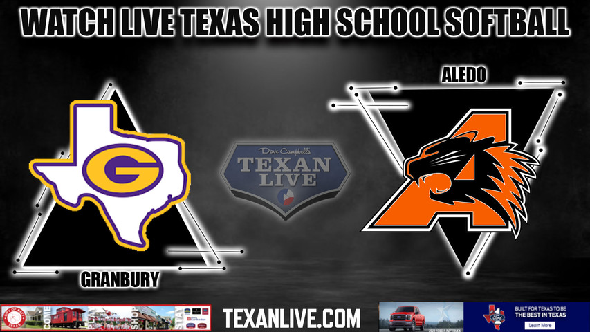Granbury vs Aledo - 5:00pm- 4/19/2024 - Softball - Live from Aledo High School