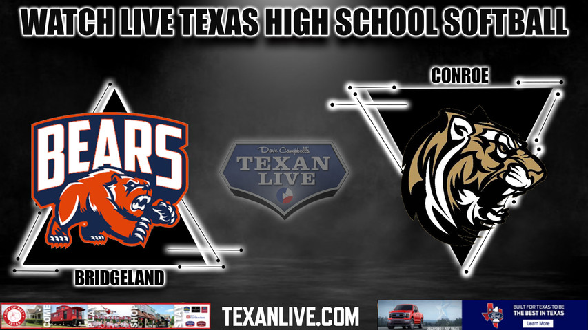 Bridgeland vs Conroe - 6:00pm- 5/2/2024 - Softball - Live from Cy Fair High School - Game One - Playoffs - Area Round Playoff