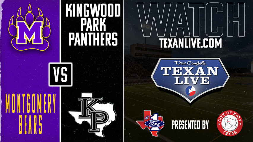 Montgomery vs Kingwood Park - 6:00pm- 8/31/2024 - Football - Live from Turner Stadium