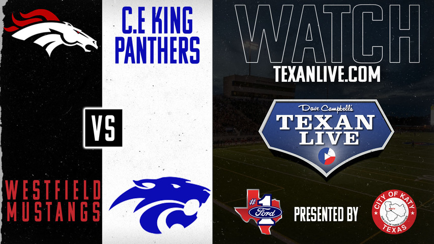 Westfield vs C.E. King - 7:00pm- 8/30/2024 - Football - Live from Panther Stadium