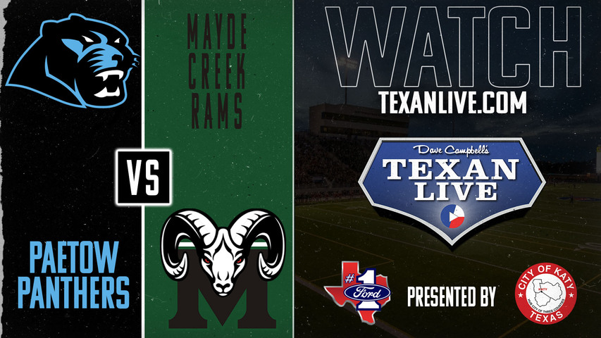 Paetow vs Mayde Creek - 6:30pm- 9/27/2024 - Football - Legacy Stadium