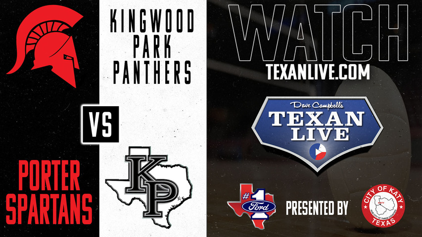 Porter vs Kingwood Park - 6:30pm- 10/1/2024 - Volleyball - Live from Kingwood Park High School