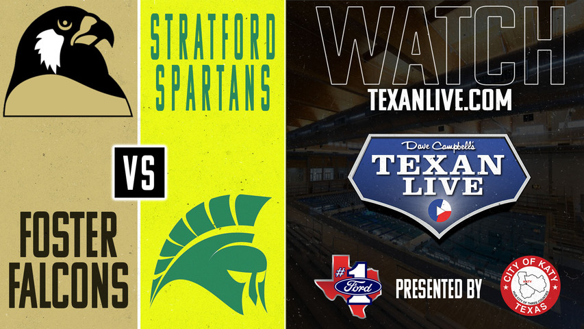 Foster vs Stratford - 5:30pm start- 10/1/2024 - Waterpolo - Girls then Boys - Live from W.W. Emmons Natatorium (SBISD)