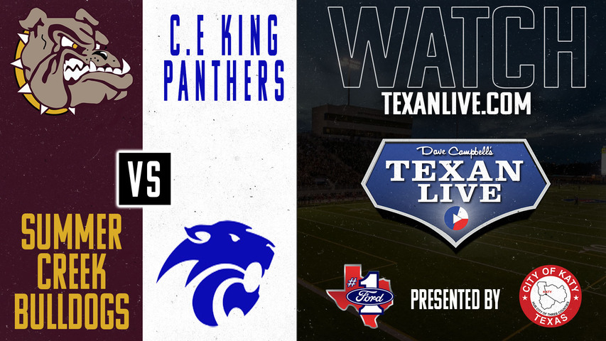 Summer Creek vs C.E. King - 7:00pm- 10/11/2024 - Football - Panther Stadium