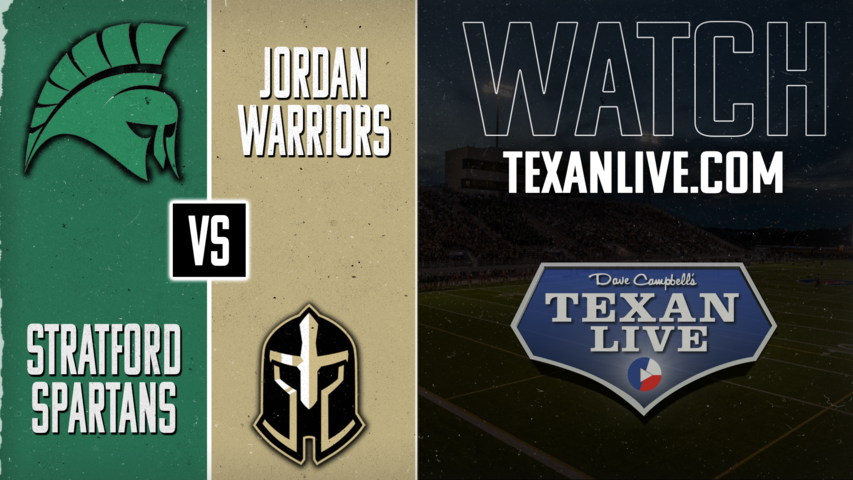Stratford vs Katy Jordan - 6:30pm- 11/22/2024 - Football - Area Round - Playoffs - Live from Legacy Stadium