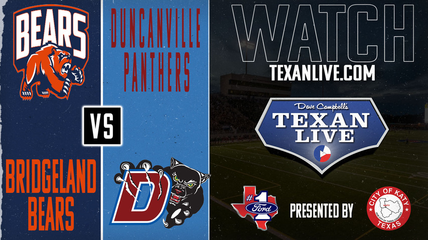 Bridgeland vs Duncanville - 2:00pm- 12/7/2024 - Football - Regional finals - Playoffs - Live from Midway Panther Stadium