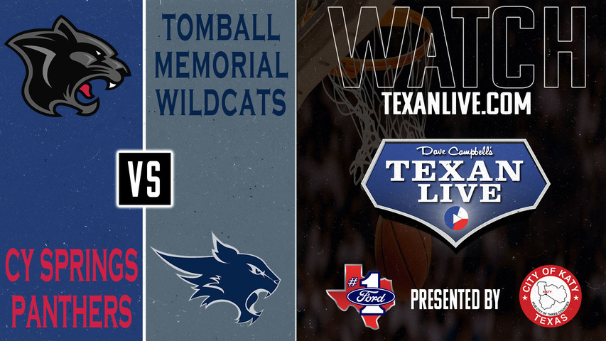 Cy Springs vs Tomball Memorial - 6:30pm - 2/10/2025 - Girls Basketball - Bi-District Playoffs - Live from Cy Creek High School