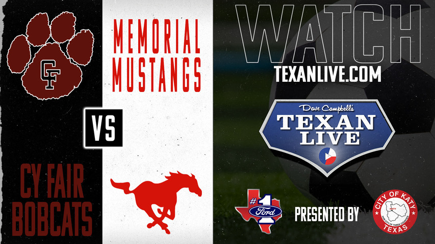 Cy Fair vs Spring Branch Memorial - 7:30pm - 1/29/2025 - Girls Soccer - Live from Spring Branch Memorial High School