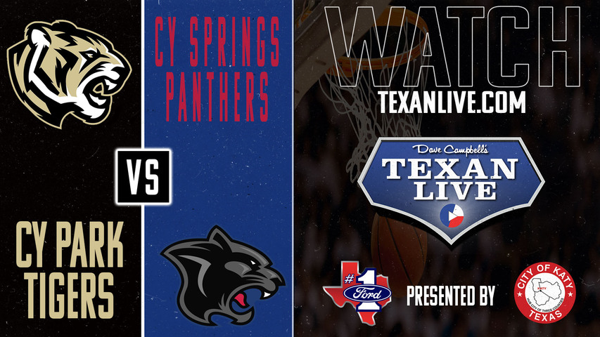 Cy Park vs Cy Springs - 7pm - 1/29/2025 - Boys Basketball - Live from Cy Springs High School