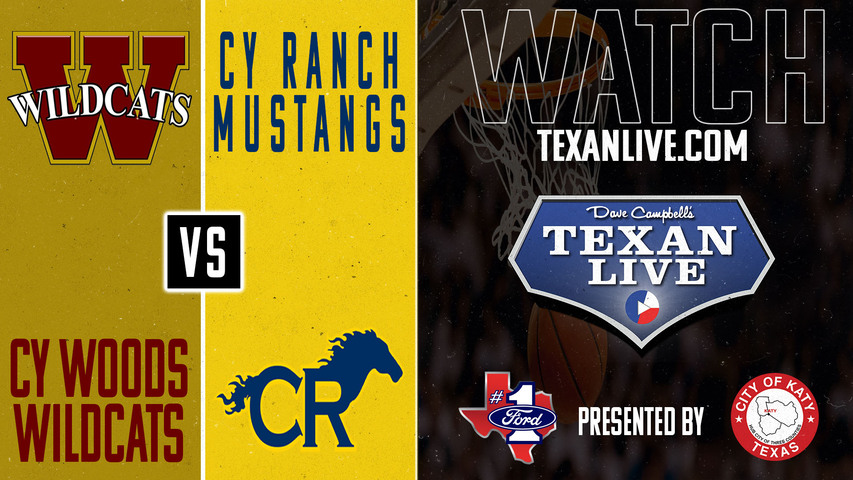Cy Ranch vs Cy Woods - 7pm - 1/29/2025 - Girls Basketball - Live from Cy Woods High School