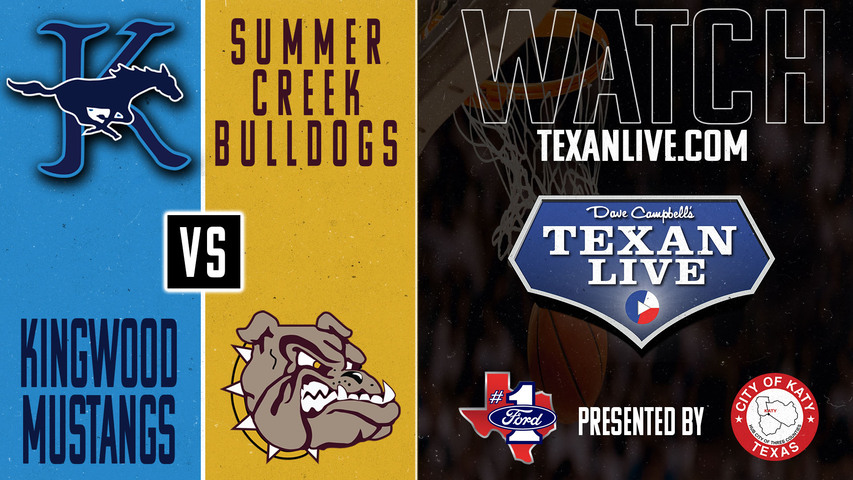 Summer Creek vs Kingwood - 7pm - 1/31/2025 - Boys Basketball - Live from Kingwood High School
