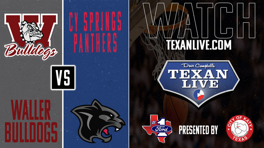 Waller vs Cy Springs - 12pm - 2/1/2025 - Girls Basketball - Live from Cy Springs High School