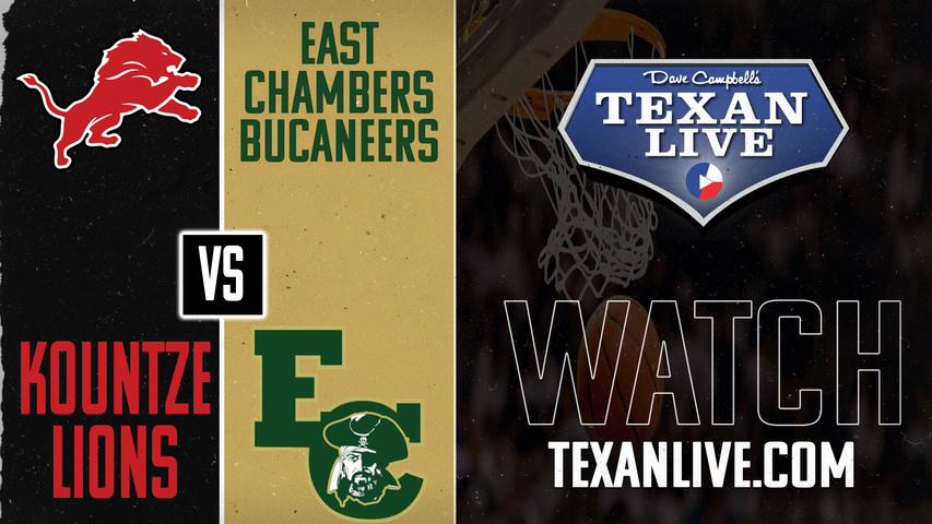 Kountze vs East Chambers - 7:30pm - 2/4/2025 - Boys Basketball - Live from East Chambers High School