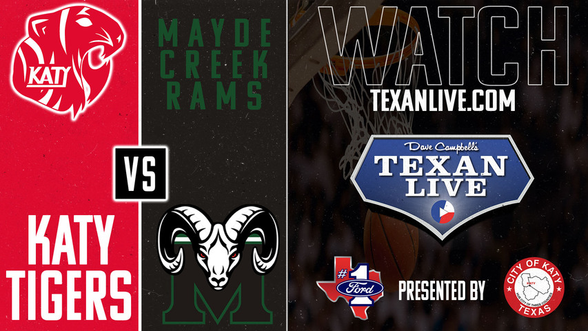 Mayde Creek vs Katy- 7pm - 2/4/2025 - Boys Basketball - Live from Katy High School