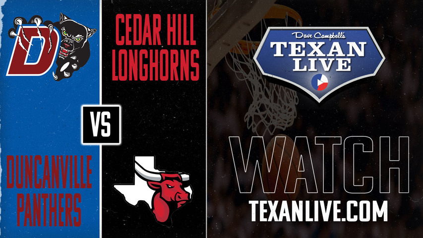 Duncanville vs Cedar Hill - 7:30pm - 2/7/2025 - Boys Basketball - Live from Cedar Hill High School