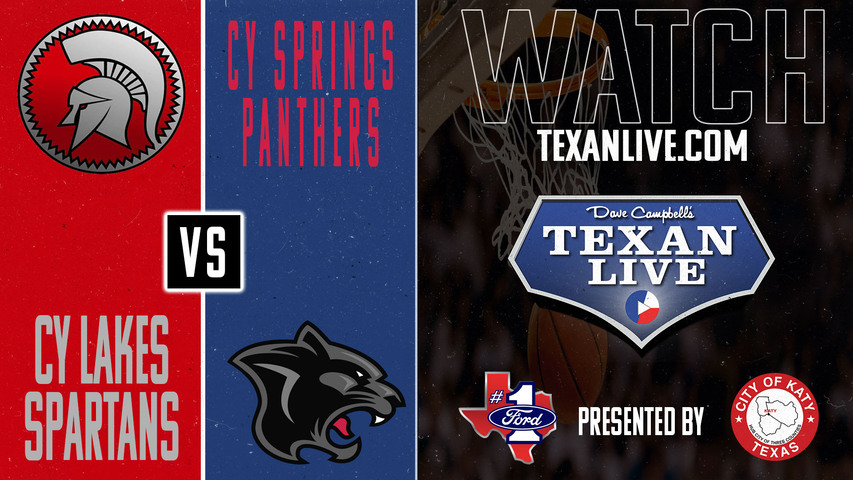 Cy Lakes vs Cy Springs- 7pm - 2/5/2025 - Boys Basketball- Live from Cy Springs High School