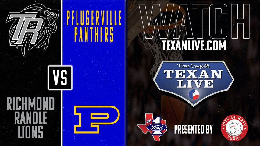 Richmond Randle vs Pflugerville - 6pm - 2/13/2025 - Girls Basketball - Area Round Playoffs - A&M Consolidated High School