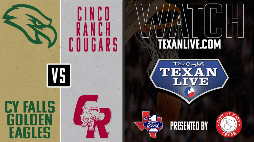 Cy Falls vs Cinco Ranch - 6pm - 2/14/2025 - Girls Basketball - Area Round Playoffs - Bridgeland High School