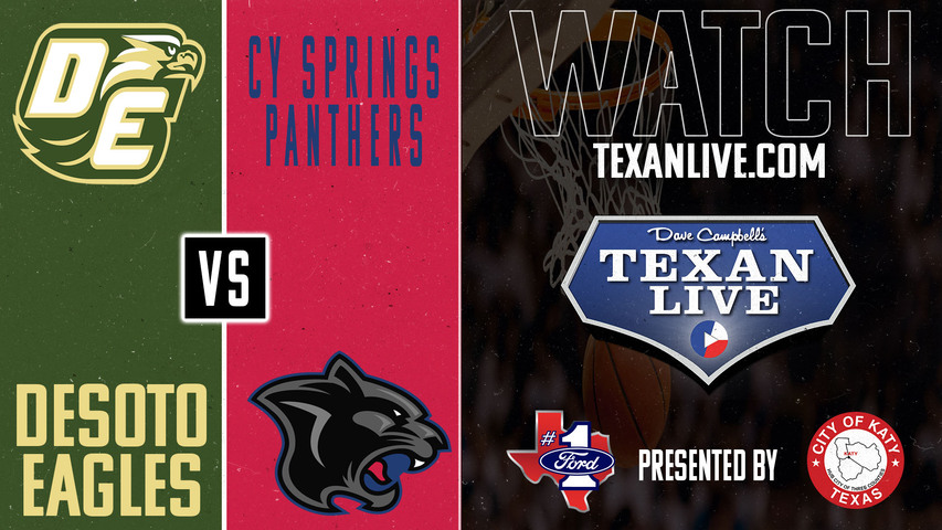 Desoto vs Cy Springs - 6:30pm - 2/18/2025 - Girls Basketball - Regional Semi-Finals - Playoffs - Live from Hendrickson High School