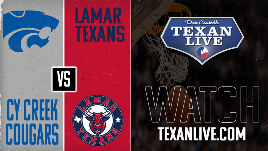 Cy Creek vs Lamar - 6pm - 2/18/2025 - Boys Basketball - Bi-District Playoffs - Live from Berry Center