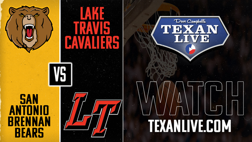 Lake Travis vs SA Brennan - 1pm - 2/22/2025 - Boys Basketball - Area Round Playoffs - Live from New Braunfels High School