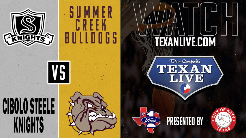 Summer Creek vs Cibolo Steele - 5:30pm - 2/25/2025 - Girls Basketball - State Semi-final- Playoffs - Live from MO Campbell Center