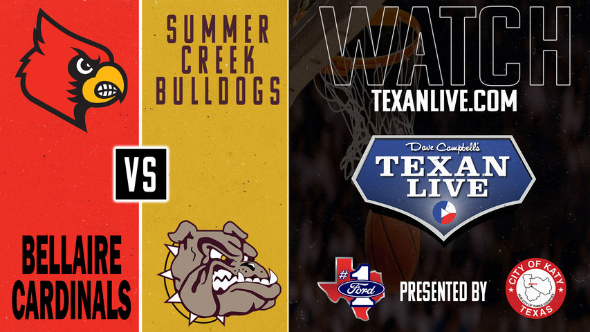 Bellaire vs Summer Creek - 7:30pm - 2/25/2025 - Boys Basketball - Regional Semi- Finals - Playoffs - Live from Wheeler Field House