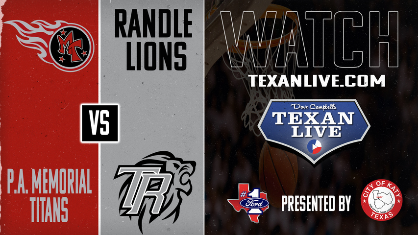 Port Arthur Memorial vs Randle - 7pm - 2/25/2025 - Boys Basketball - Regional Semi-Finals - Playoffs - Live from Channelview High School