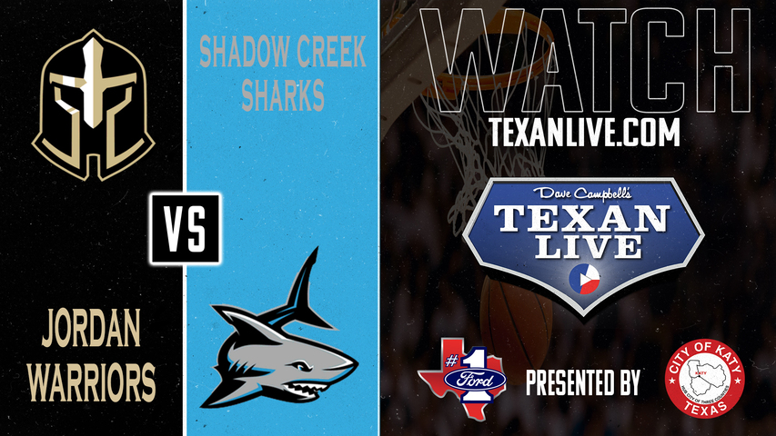 Jordan vs Shadow Creek - 7:30pm - 2/28/2025 - Boys Basketball - Regional Final - Playoffs - Live from Delmar Field House