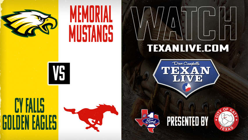 Cy Falls vs Spring Branch Memorial - 2pm - 3/11/2025 - Baseball - Live from Spring Branch Memorial High School