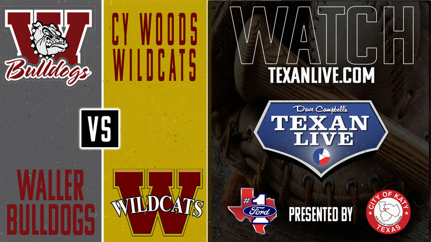 Waller vs Cy Woods - 2pm - 3/12/2025 - Baseball - Live from Waller High School