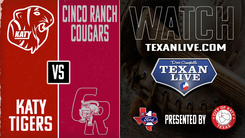 Katy vs Cinco Ranch - 12pm - 3/13/2025 - Baseball - Live from Cinco Ranch High School