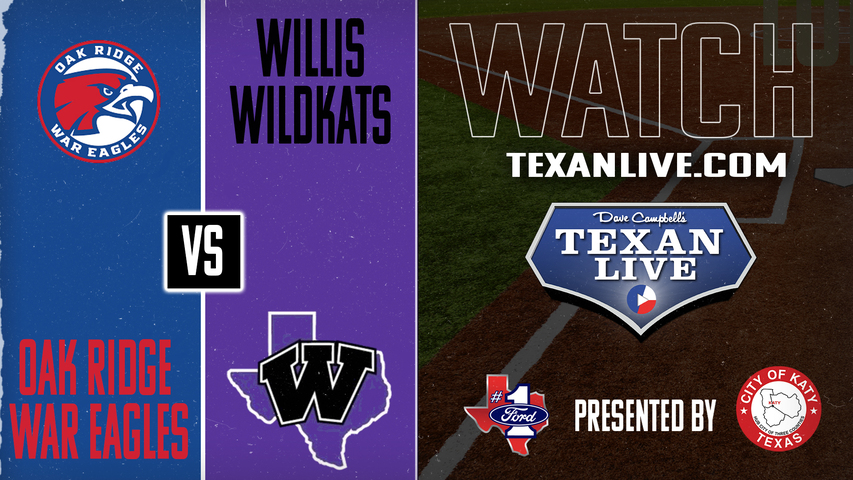 Oak Ridge vs Willis - 6:15pm - 3/18/2025 - Softball - Live from Willis High School