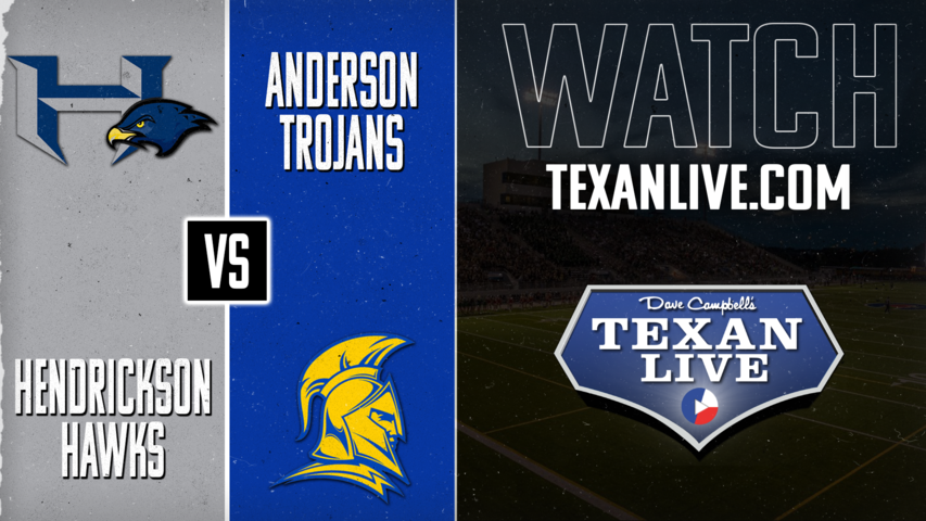 Hendrickson vs Anderson - 7pm - 3/21/2025 - Boys Soccer - Bi-district Playoffs - Live from House Park