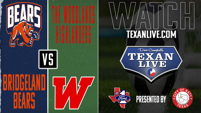 Bridgeland vs The Woodlands- 7pm - 3/24/2025 - Boys Soccer - Area Round Playoffs - Live from Bery Center