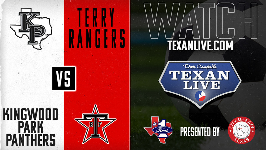 Kingwood Park vs Terry - 7pm - 3/27/2025 - Boys Soccer - Regional Semi-finals - Playoffs- Live from Pridgeon Stadium