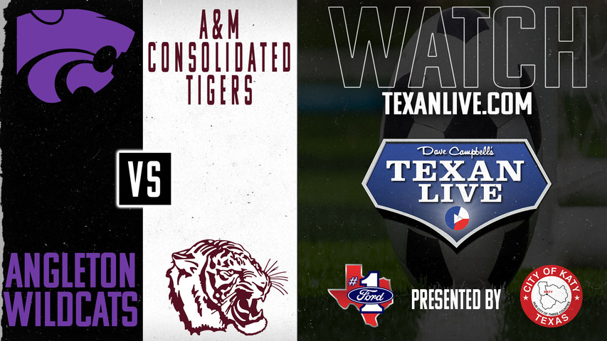 A&M Consolidated vs Angleton - 7pm - 4/1/2025 - Boys Soccer - Regional Finals - Playoffs- Live from Legacy Stadium