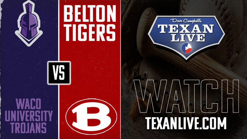 University vs Belton - 7pm - 4/1/2025 - Baseball - Live from Belton High School