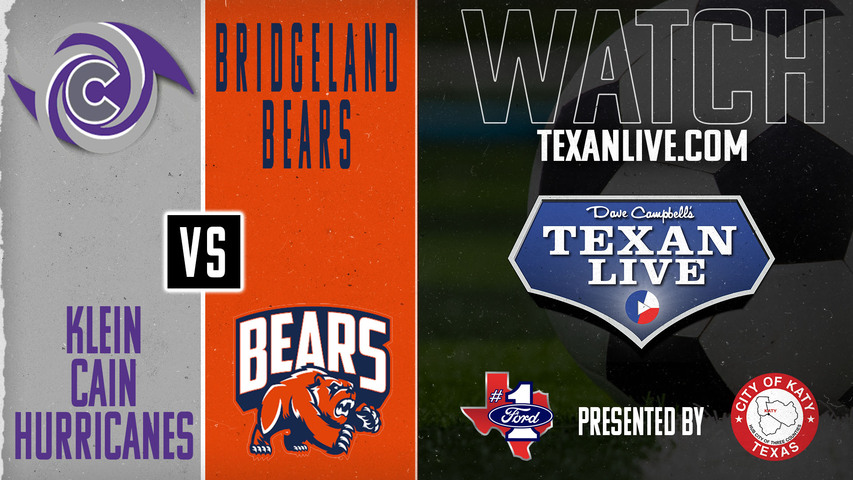 Klein Cain vs Bridgeland - 7pm - 4/1/2025 - Boys Soccer - Regional Finals - Playoffs- Live from Berry center
