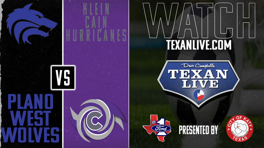 Plano West vs Klein Cain- 6:00pm - 4/4/2025 - Boys Soccer - State Semi-Finals - Playoffs- Live from Waco ISD Stadium