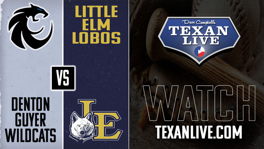 Guyer vs Little Elm - 7pm - 4/8/2025 - Baseball - Live from The Ballpark at Guyer