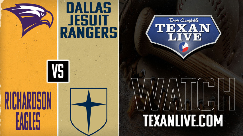 Richardson vs Jesuit - 7:30pm - 4/11/2025 - Baseball - Live from Wright Field